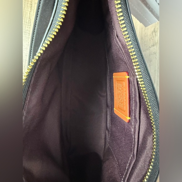 NWT Coach Teri Shoulder Bag With Cherry Print CCZ16 Gold/Black - Picture 9 of 16